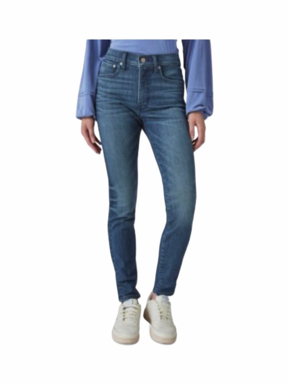 Lucky Brand Women's 2/26 Jeans Blue Dark Wash High Rise Bridgette Ankle